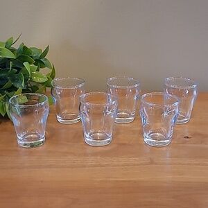 PERFECT ENTERTAINING BARWARE Clear Glass Shot Glasses, Set Of 6